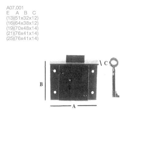 ameublement anglais (a07.001) - brass quincaillerie