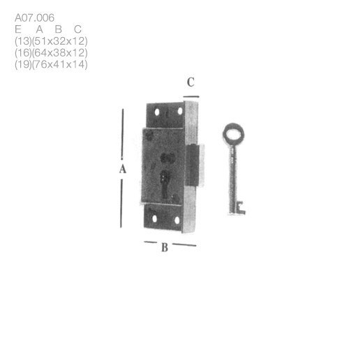 ameublement anglais (a07.006) - brass quincaillerie