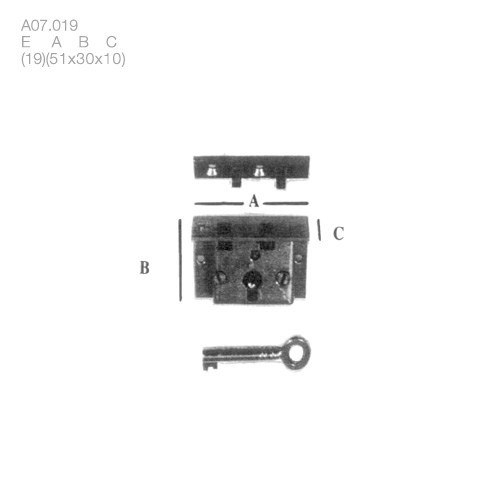 ameublement anglais (a07.019) - brass quincaillerie