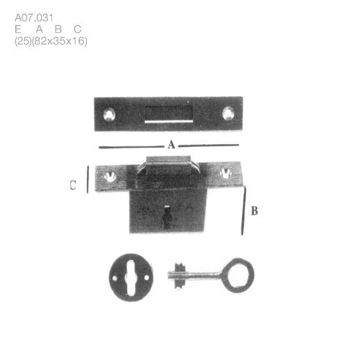 ameublement anglais (a07.031) - brass quincaillerie