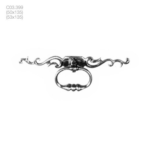 ameublement rustique poignées rustique (c03.399) - brass quincaillerie