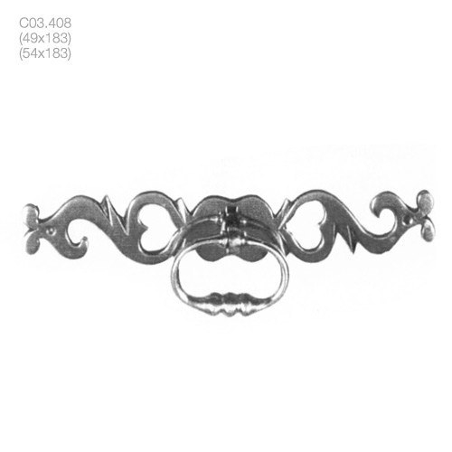 ameublement rustique poignées rustique (c03.408) - brass quincaillerie