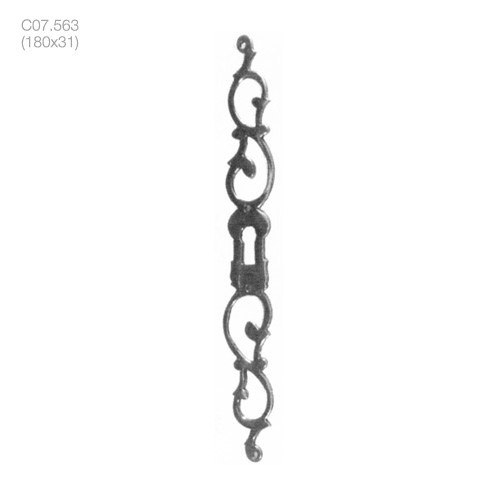 ameublement rustique entrées de clefs rustique (c07.563) - brass quincaillerie