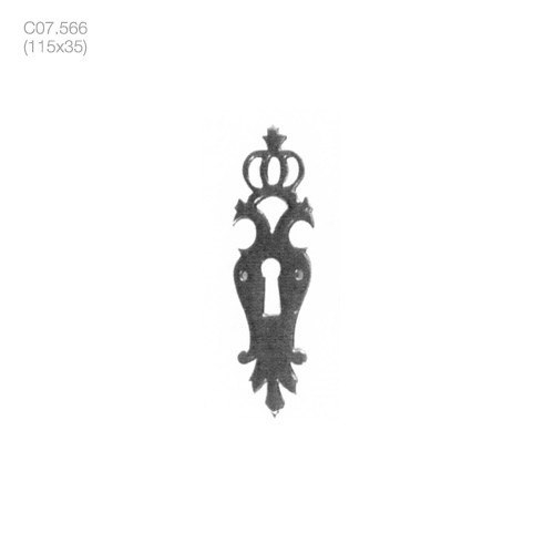 ameublement rustique entrées de clefs rustique (c07.566) - brass quincaillerie