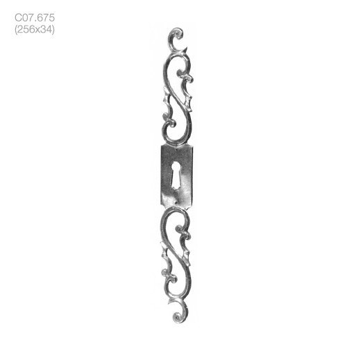 ameublement rustique entrées de clefs rustique (c07.675) - brass quincaillerie