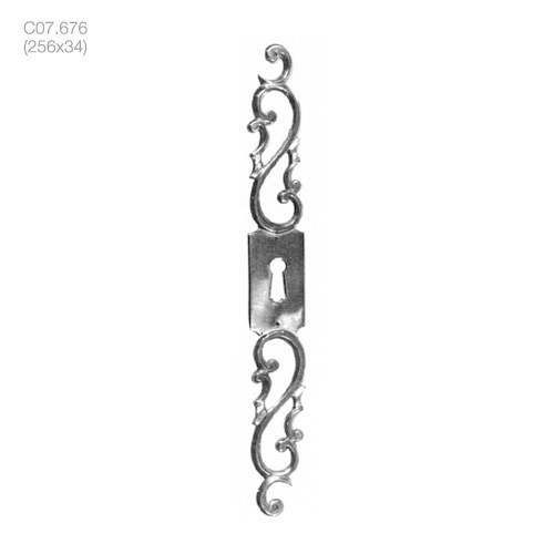 ameublement rustique entrées de clefs rustique (c07.676) - brass quincaillerie