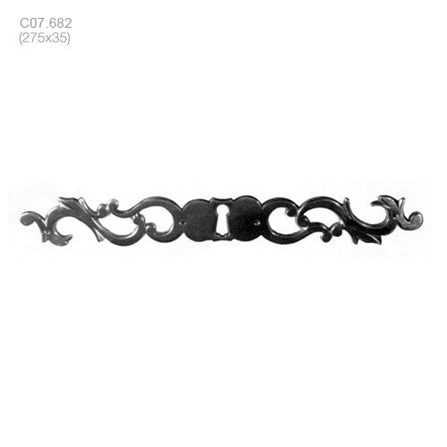 ameublement rustique entrées de clefs rustique (c07.682) - brass quincaillerie