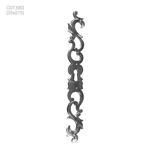 ameublement rustique entrées de clefs rustique (c07.683) - brass quincaillerie