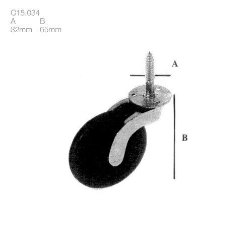 ameublement sabots, bagues et roulettes roulettes (c15.034) - brass quincaillerie