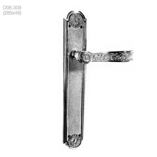 poignées de porte béquilles de portes sur plaque (d06.309) - brass quincaillerie