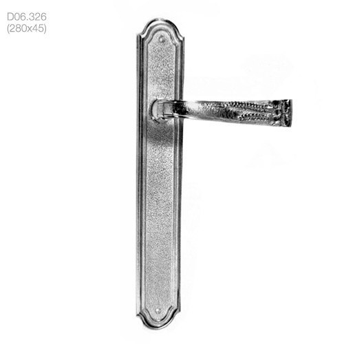 poignées de porte béquilles de portes sur plaque (d06.326) - brass quincaillerie