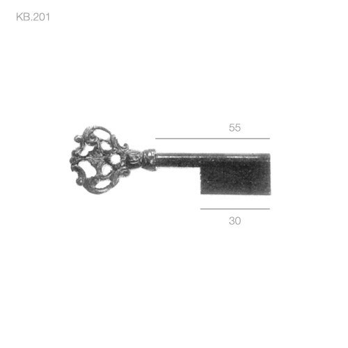 ameublement serrures de meubles, clefs et tête de clefs clefs (kb.201) - brass quincaillerie