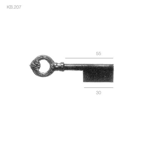 ameublement serrures de meubles, clefs et tête de clefs clefs (kb.207) - brass quincaillerie