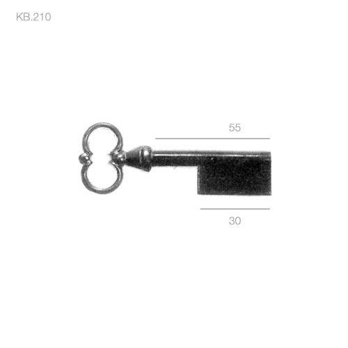 ameublement serrures de meubles, clefs et tête de clefs clefs (kb.210) - brass quincaillerie