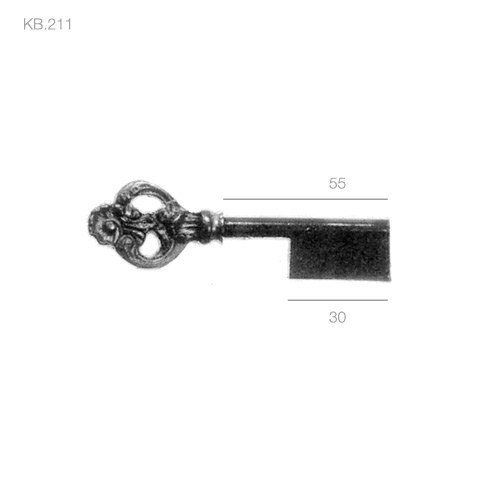 ameublement serrures de meubles, clefs et tête de clefs clefs (kb.211) - brass quincaillerie