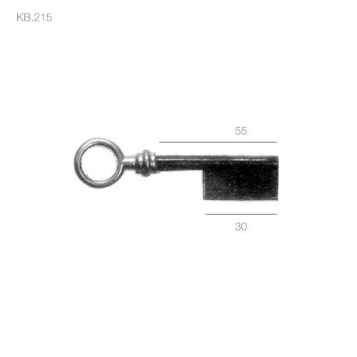 ameublement serrures de meubles, clefs et tête de clefs clefs (kb.215) - brass quincaillerie